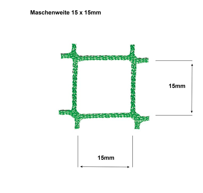 Netz 15 Maschenweite, 3500x2500mm