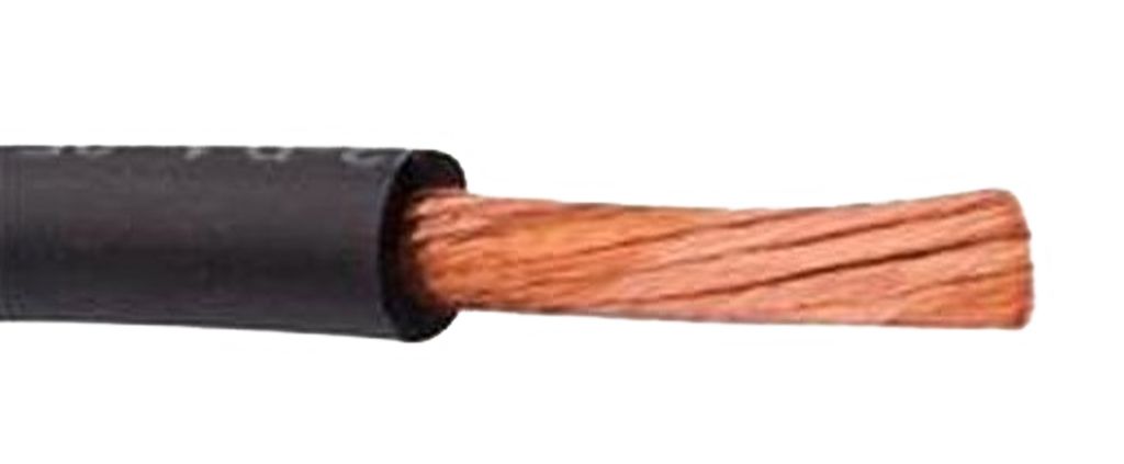 Anlasserkabel 25mm² (4) schwarz hochflexibel per / m