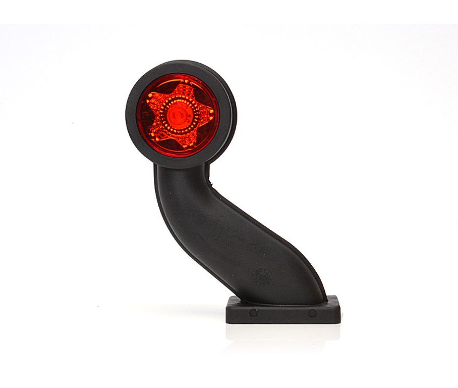 LED Umrissleuchte WAS 12/24V rot/weiss rechts