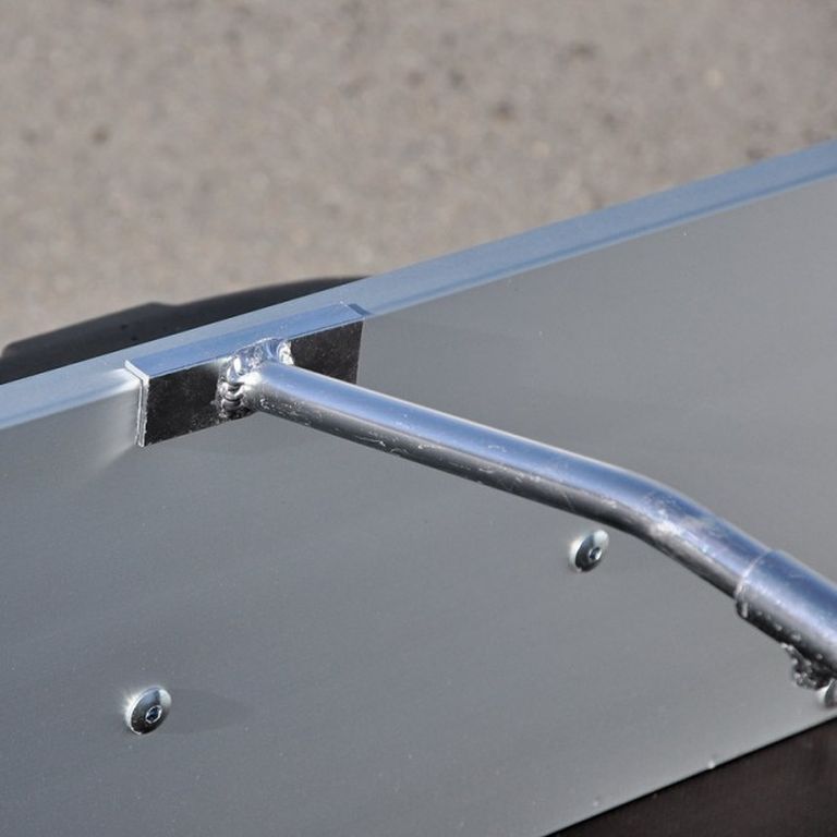 Bügel für Flachplanen, Aluminium (Längsmontage)