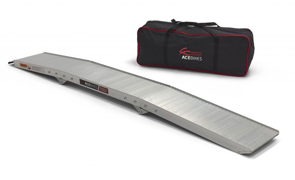 ACEBIKES Alu-Laderampe, 2 fach klappbar, 300 kg