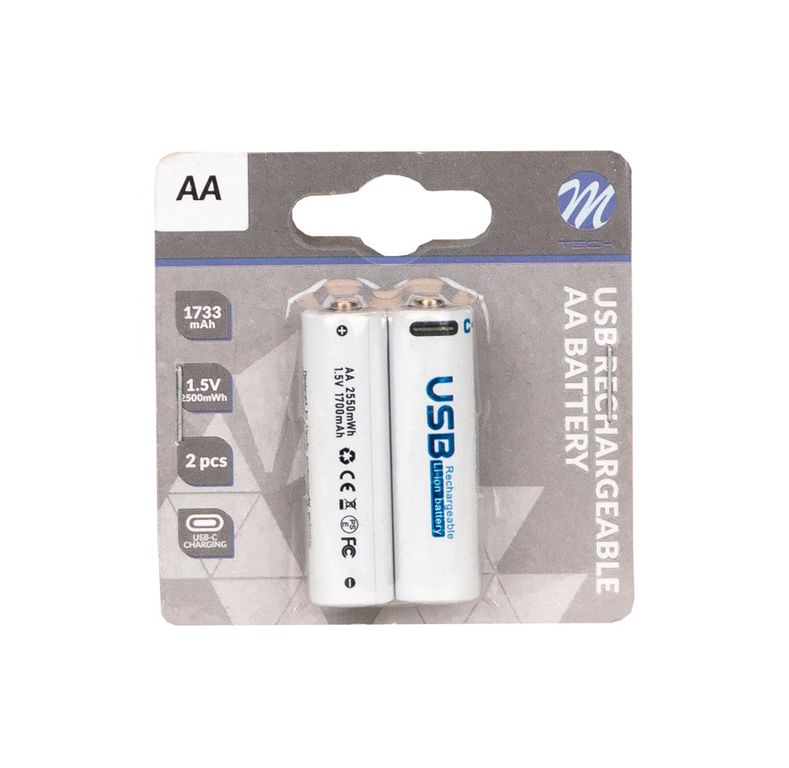 Akku Batterie AA, LR6,  Blister 1.5V à 2 Stk.