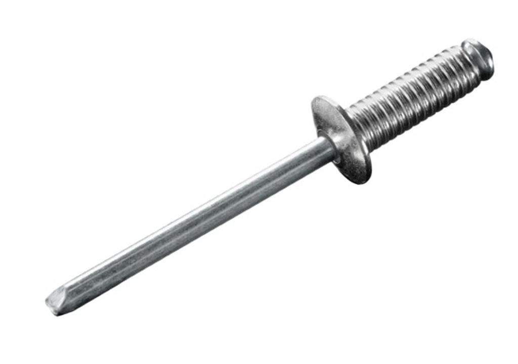 Blindniete Alu/Stahl 4.8 x 25.0 Flachrundkopf