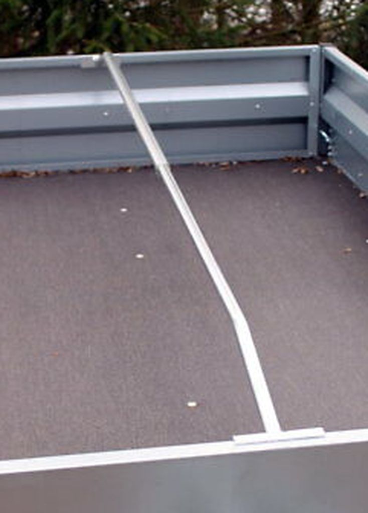 Bügel für Flachplanen, Aluminium (Längsmontage)
