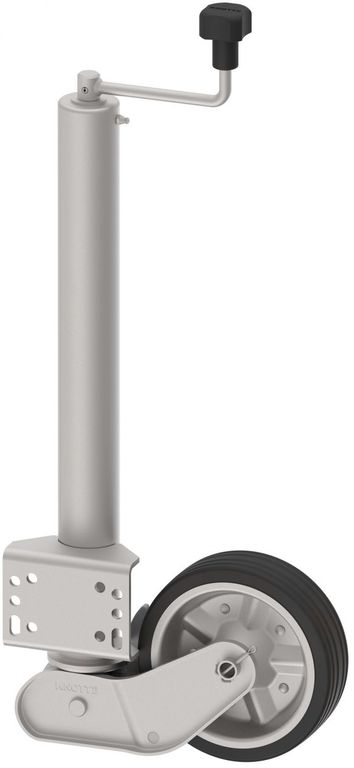 Stützrad    500kg  60mm  Hub 335mm Knott