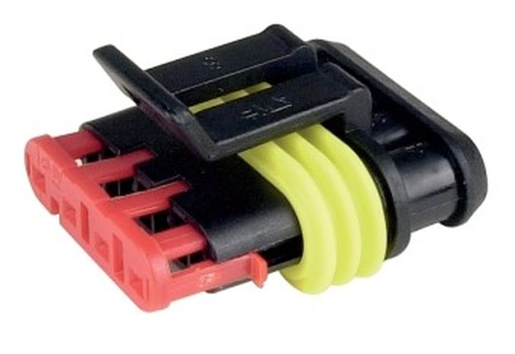 AMP Superseal TE Buchsengehäuse 4-polig