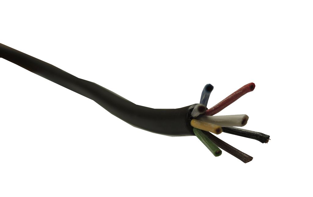 Kabel   8-pol 7x 1,0mm² + 1x 1,5mm²  per / m