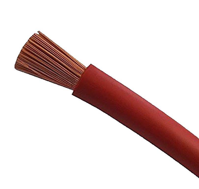 Anlasserkabel 10mm²  (1.2) rot hochflexibel  per / m