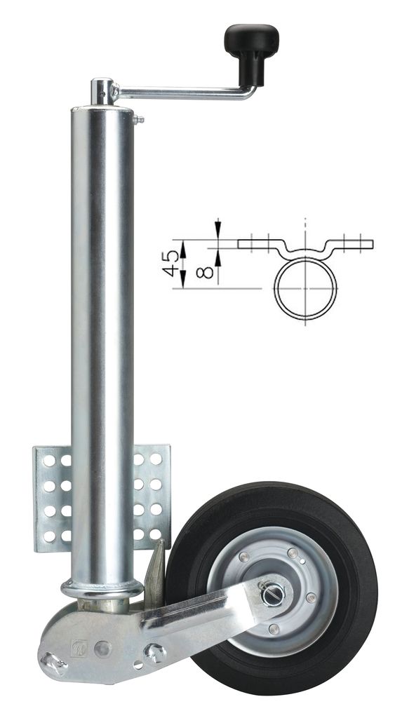 Stützrad    250kg  60mm  Hub 235mm Winterhoff
