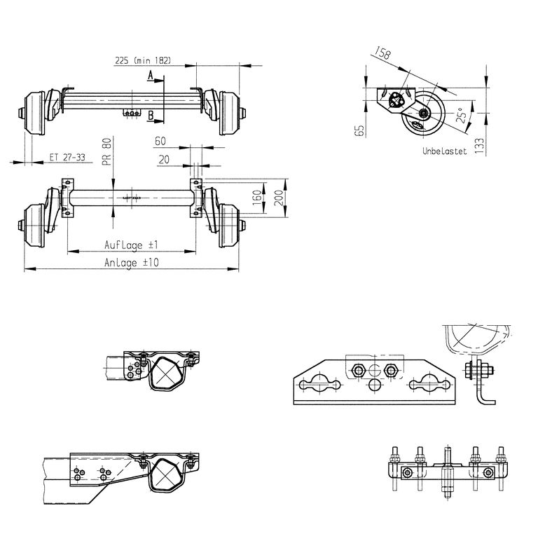 GFA 1000kg, A: 1200mm, C: 1650mm