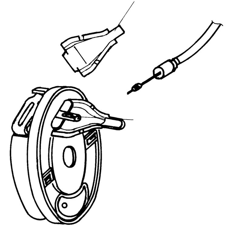 Bremsseil Glocke Øa 22  M8, KNOTT   430