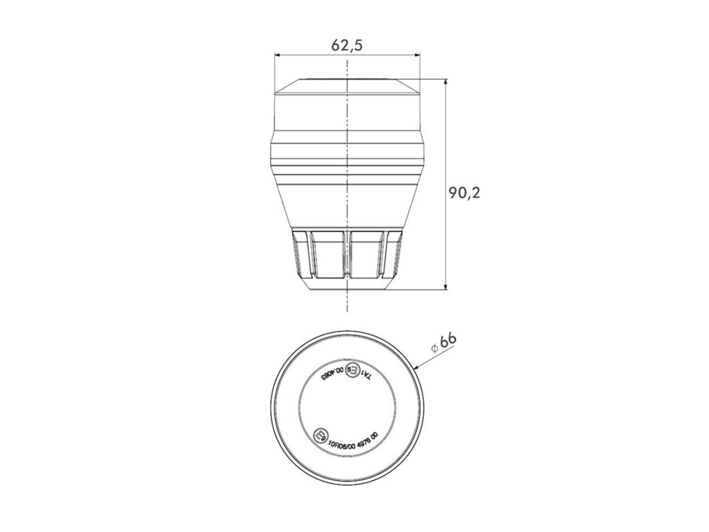 LED Blitzleuchte PRO-MICRO-FLASH (2)  12/24V