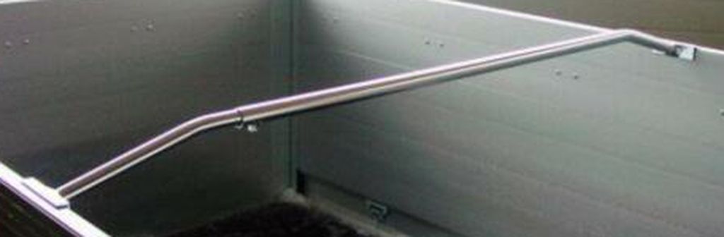 Bügel für Flachplanen, Aluminium (Längsmontage)