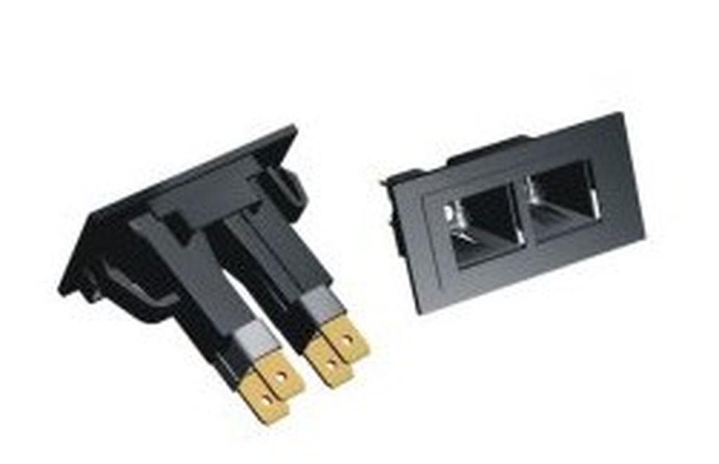 Doppelrahmen mit Kontrollleuchten 24V